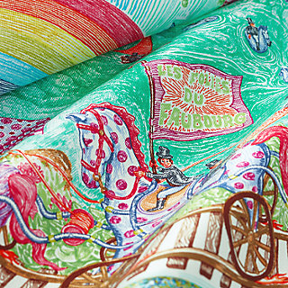 Les Folies du Faubourg scarf 90 | Hermès USA